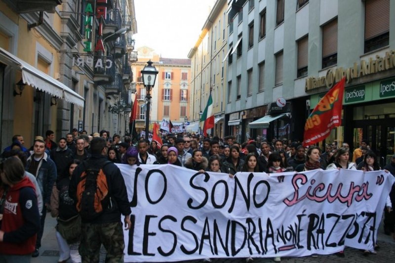 L'Alessandria meticcia si riprende la città 1 - Laboratorio Sociale Alessandria Nella foto - Laboratorio Sociale Alessandria