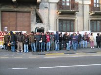 Nella foto - Laboratorio Sociale Alessandria