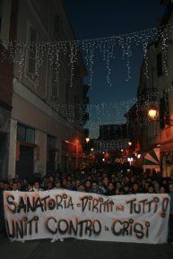 Nella foto - Laboratorio Sociale Alessandria