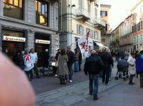 Nella foto - Laboratorio Sociale Alessandria