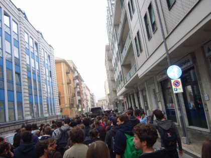 Nella foto - Laboratorio Sociale Alessandria