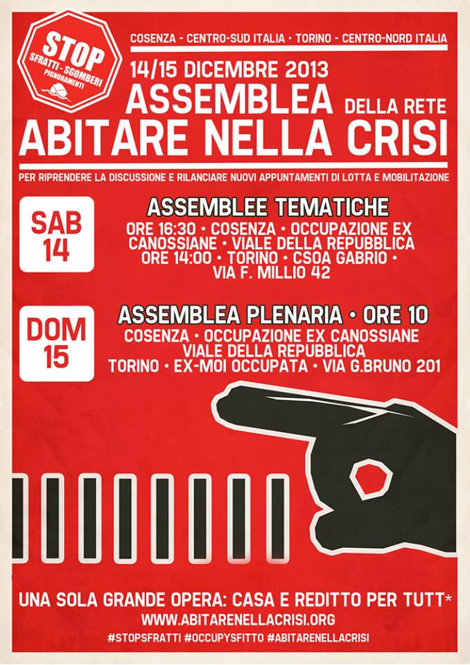 Nella foto - Laboratorio Sociale Alessandria