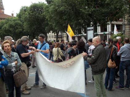 Nella foto - Laboratorio Sociale Alessandria