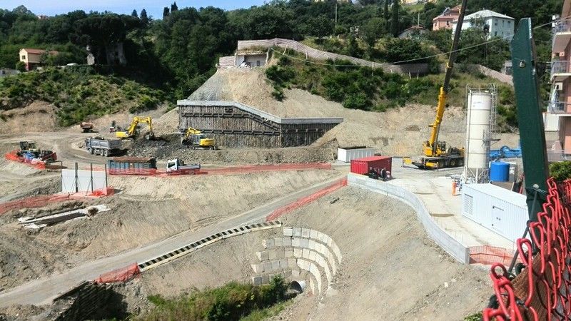 Visita ai cantieri del Terzo Valico di Genova 1 - Laboratorio Sociale Alessandria Nella foto - Laboratorio Sociale Alessandria