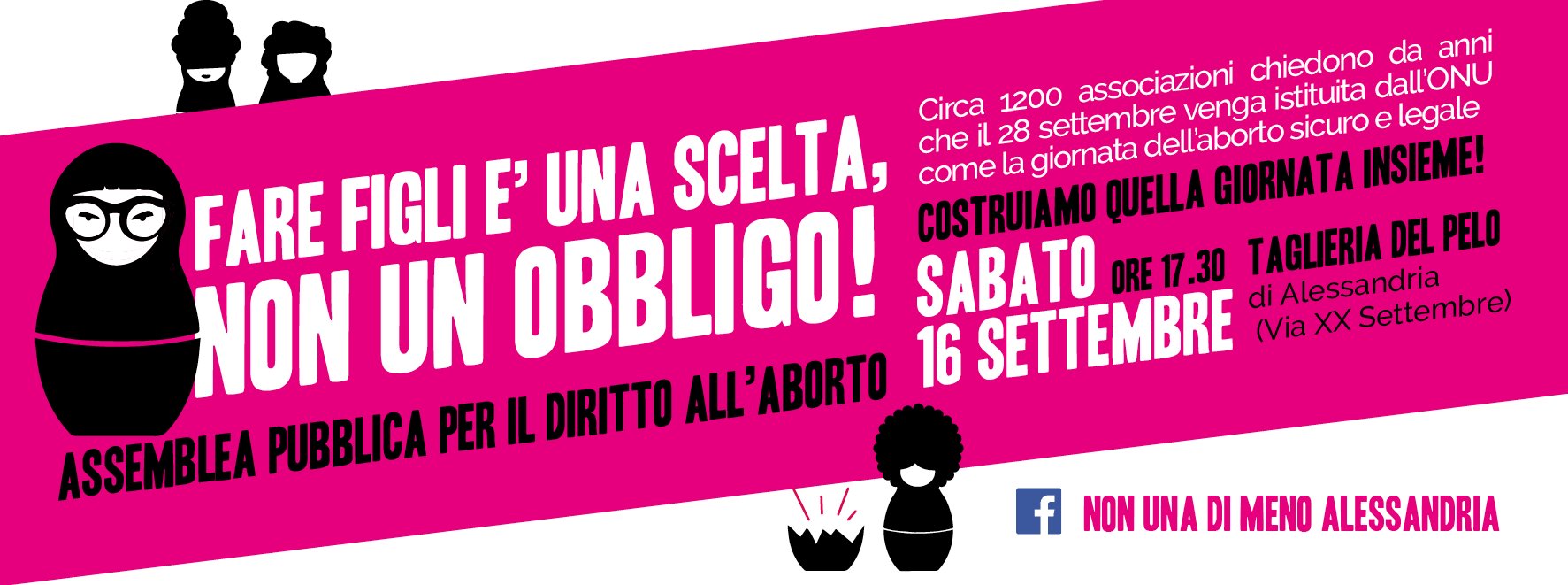 16 Settembre: assemblea pubblica per il diritto all’aborto