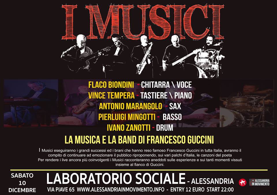 Nella foto - Laboratorio Sociale Alessandria