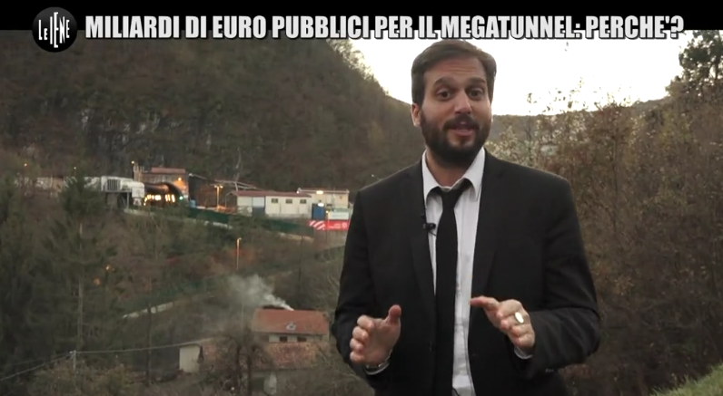 Il servizio de "Le Iene" sul Terzo Valico 1 - Laboratorio Sociale Alessandria Nella foto - Laboratorio Sociale Alessandria