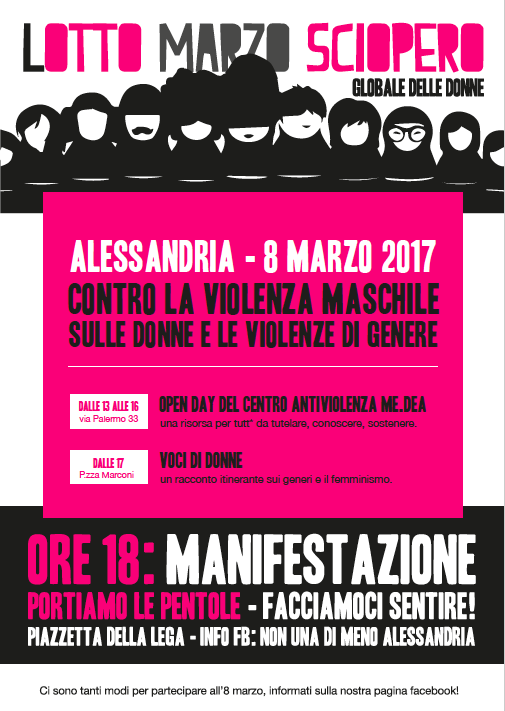 Nella foto - Laboratorio Sociale Alessandria