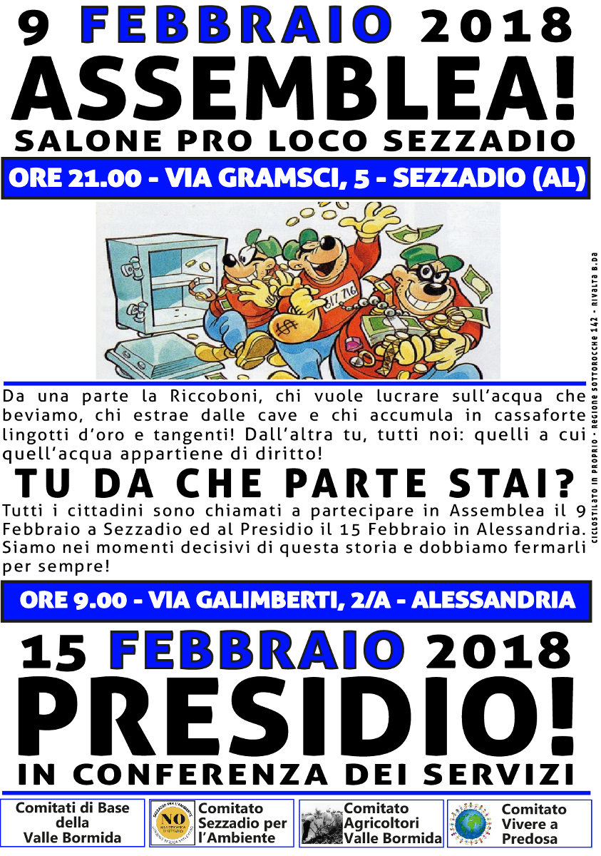 Nella foto - Laboratorio Sociale Alessandria