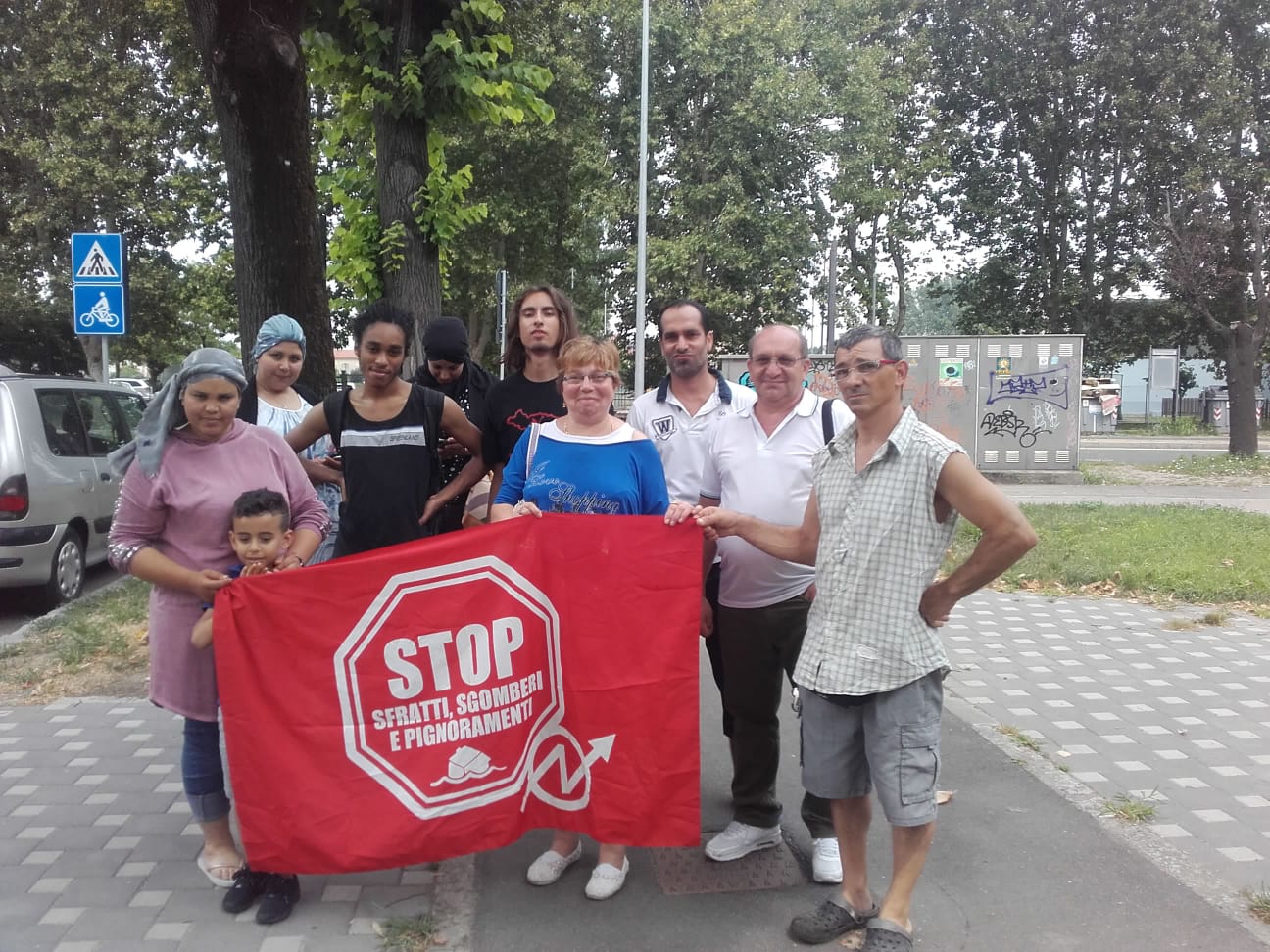 Nella foto - Laboratorio Sociale Alessandria