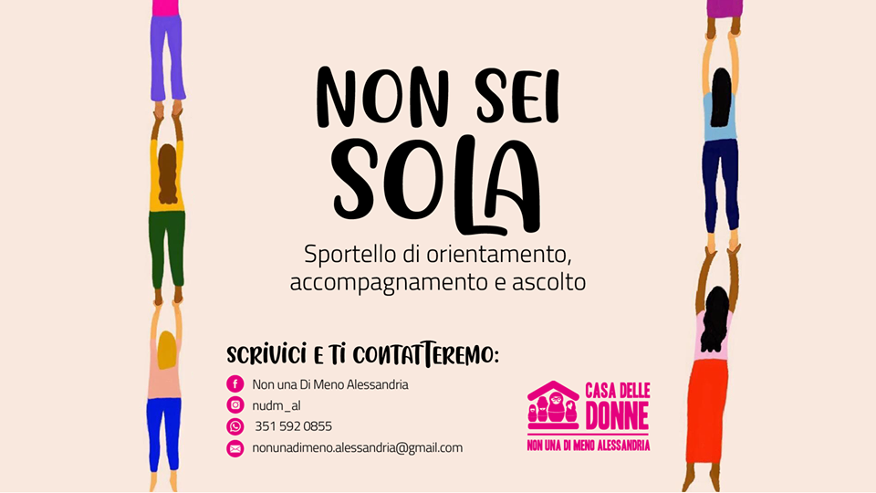 Nella foto - Laboratorio Sociale Alessandria