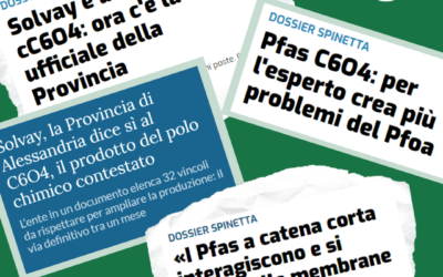 Le Istituzioni rispondono con prontezza alle richieste di Solvay ma tacciono nei confronti di chi chiede bonifica e screening da più di un anno