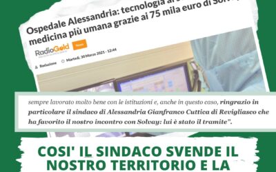 Il sindaco leghista svende il territorio e la salute pubblica