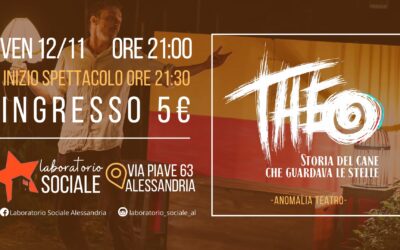 Venerdì 12 novembre, “THEO – Storia del cane che guardava le stelle” 